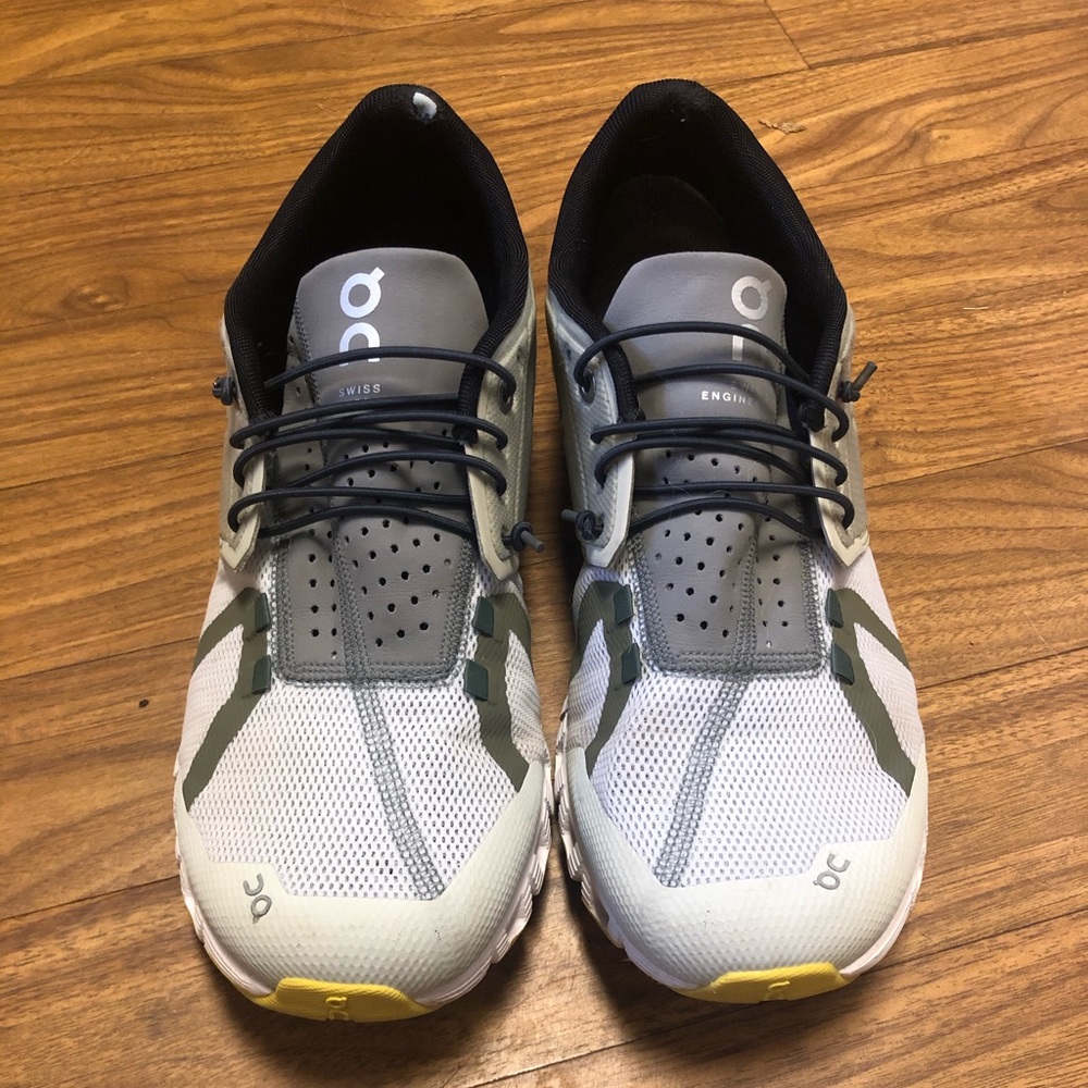 On cloud running shoes
